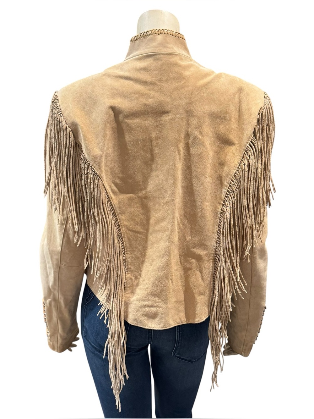 Cripple Creek Western Suede Fringe Jacket - Picture 8 of 12